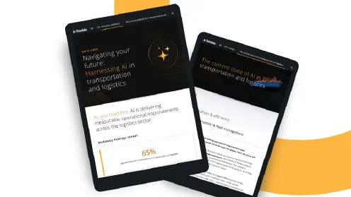 Harnessing AI in transportation and logistics